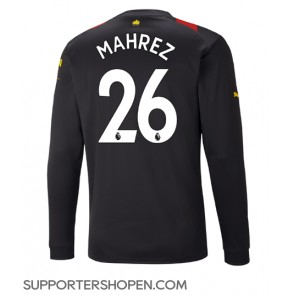 Manchester City Riyad Mahrez #26 Borta Matchtröja 2022-23 Långärmad